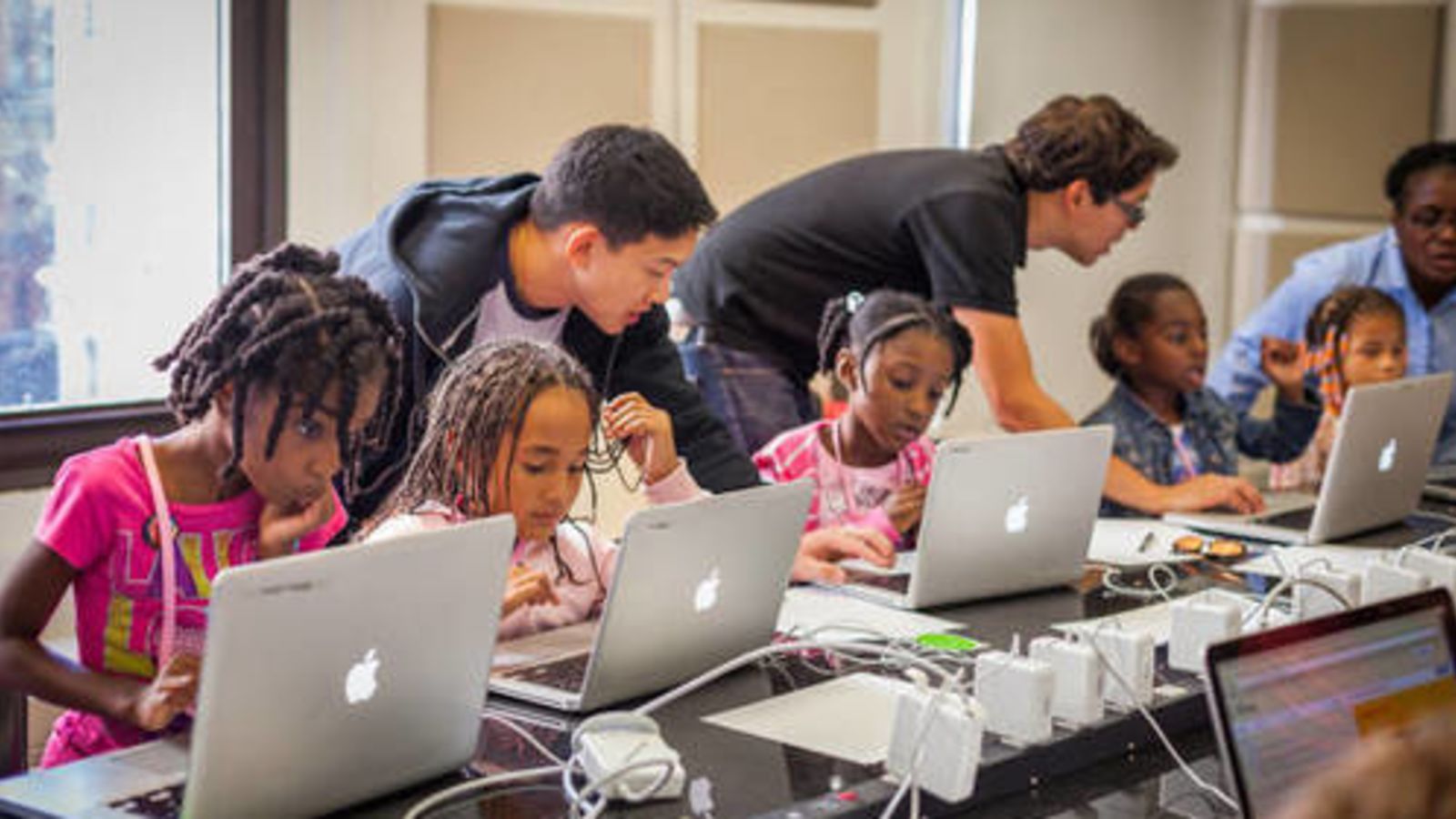 Kids On MacBooks